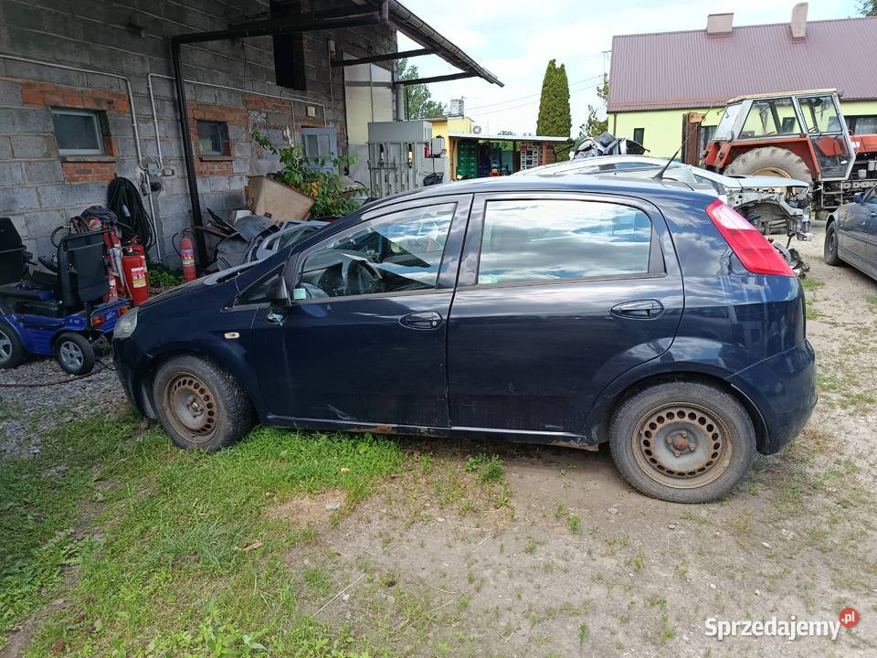 Fiat Punto 13 55 kW 2008 r dawca części osobowe Szklarka Myślniewska