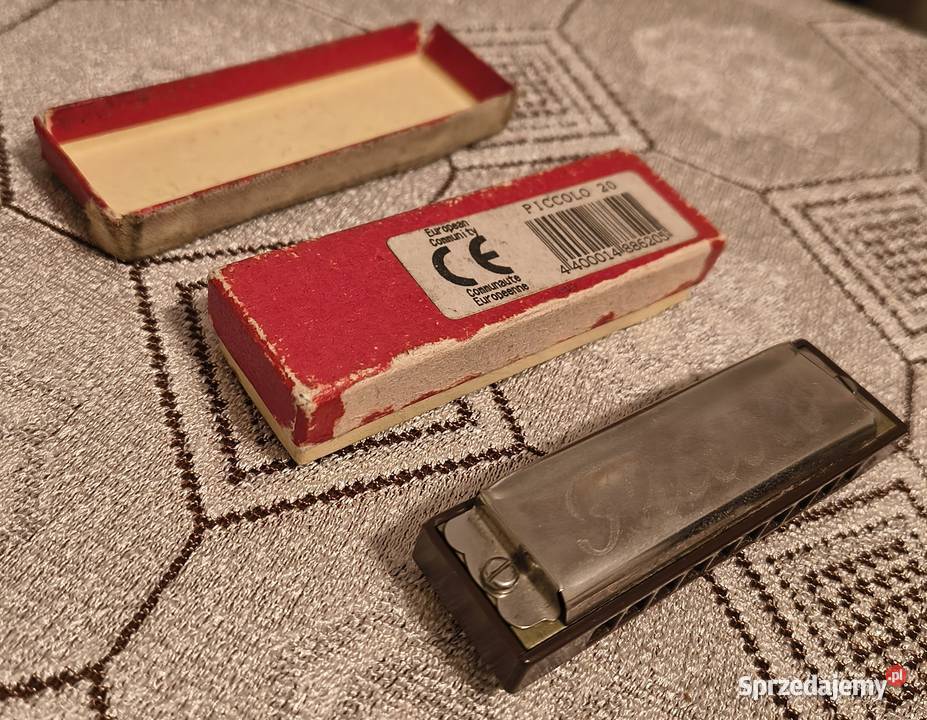Harmonijka Piccolo zabytkowa opakowanie Pozostałe Łódź sprzedam