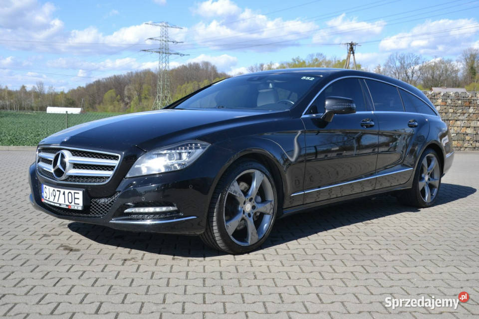 Mercedes CLS 350 shooting brake DESIGNO 4matic nieuszkodzony małopolskie Kęty sprzedam