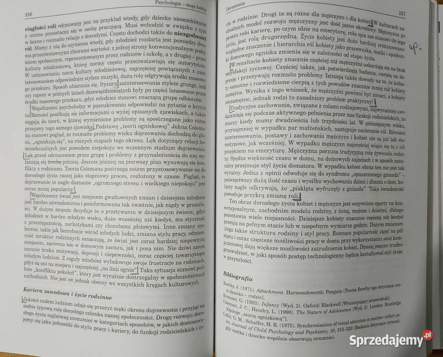 Psychologia socjologia podstawy psychiatrii śląskie Sosnowiec sprzedam