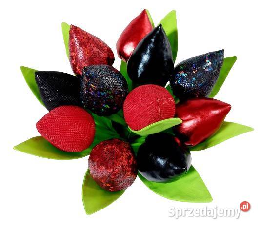 Tulipany szyte 11 glamour i bawełna MIX duży Radzyń Podlaski