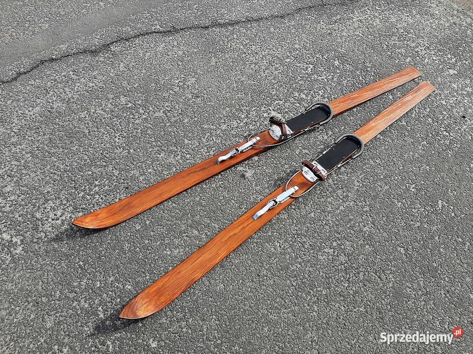 Stare drewniane narty Stratos Szklarska Poręba