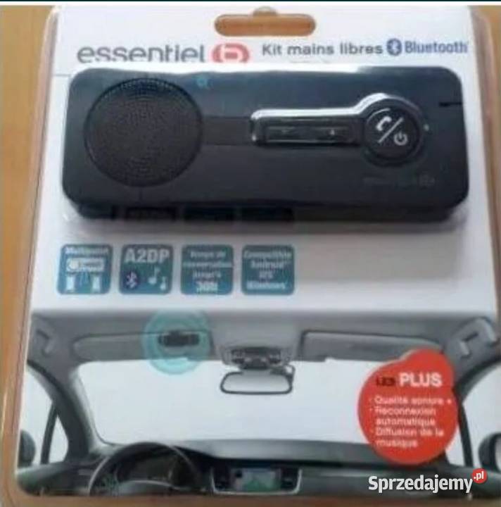 Zestaw głośnomówiący Bluetooth francuskiej firmy podkarpackie Kobylany