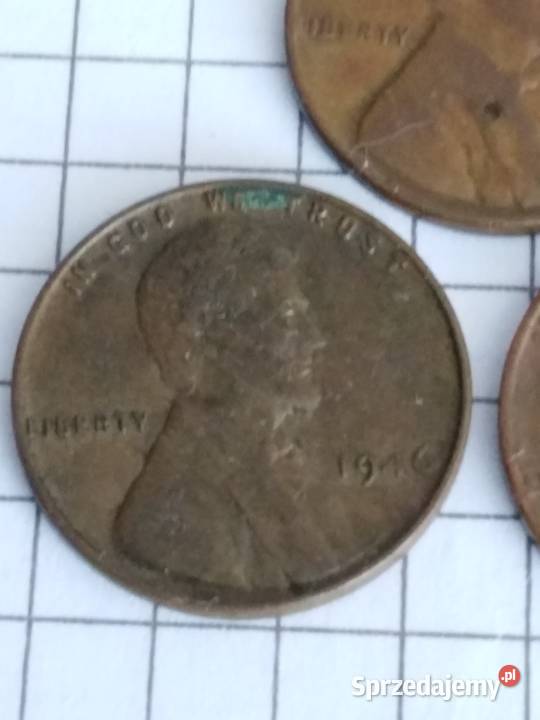 Lincoln cent usa 1946 P S i D Żary
