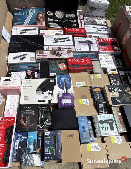 pakiet 500 kat AB paleta mix amazon agd personal Poznań