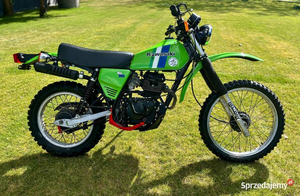 Kawasaki KL 250 nieuszkodzony Szczecin