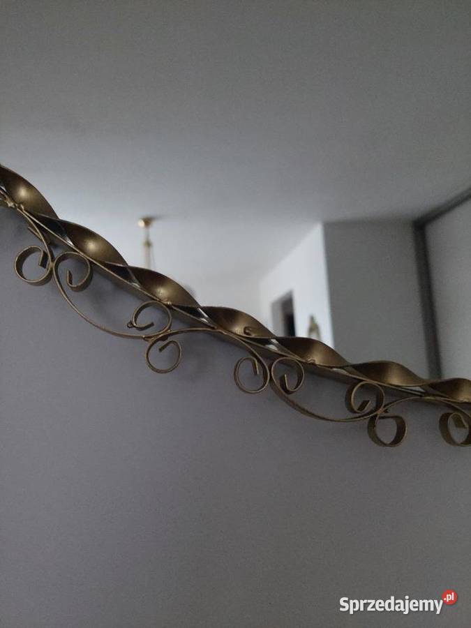 Lustro Metaloplastyka Vintage Mirosławiec