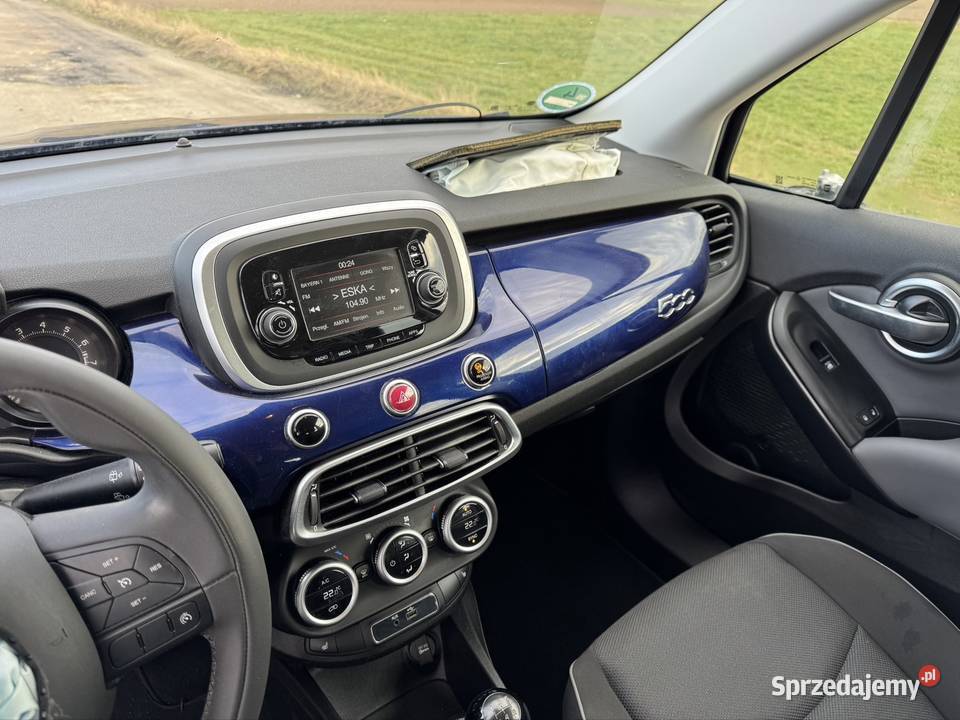 Fiat 500X 16 benzyna 110 2015 59 przebiegu Krotoszyn
