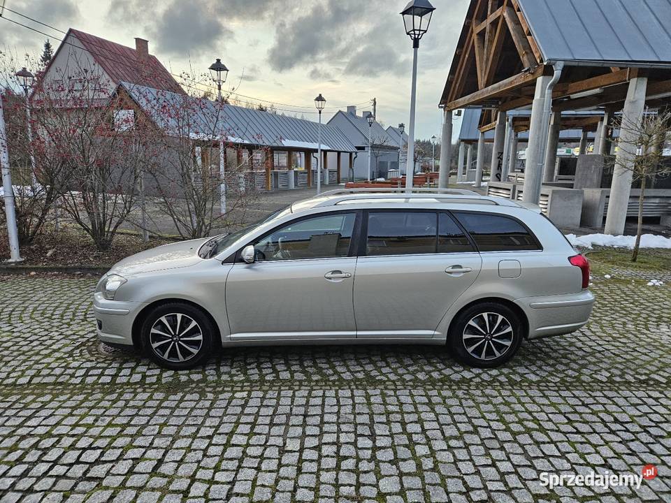 Toyota Avensis 2007r 20D 126 Navi Skóra Grzane nieuszkodzony Ryglice