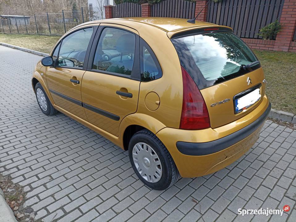 Citroen C3 14 Benzyna 2004 Bez oznak korozji Hatchback lubelskie Świdnik
