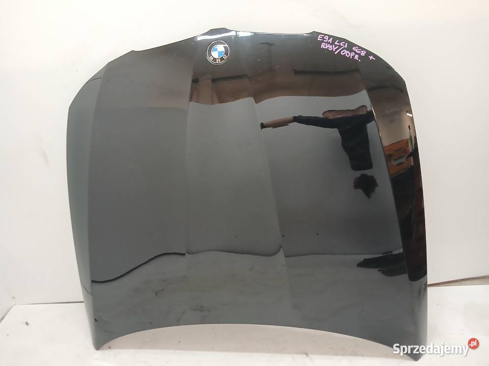 MASKA BMW E90 E91 LIFT SCHWARZ 2 6689 Strzyżewice