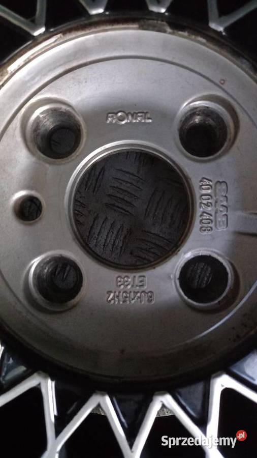 Felgi saab 900 15 cross spoke Lipsko