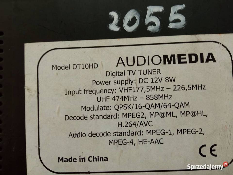 MODUŁ TV TUNER AUDIO MEDIA DT10HD Kia Sportage