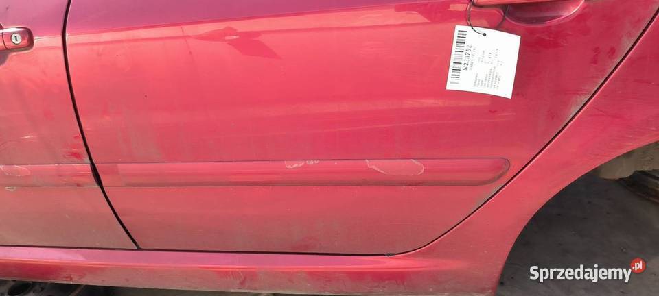 DRZWI LEWE TYŁ PEUGEOT 307 Lipno