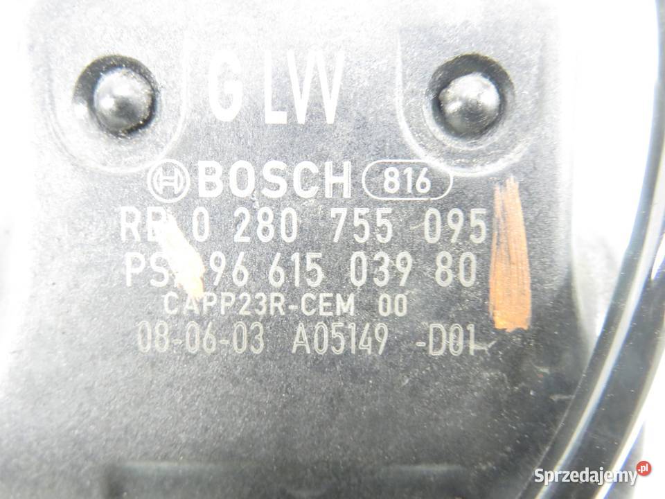 POTENCJOMETR GAZU CITROEN C5 III 27 HDi