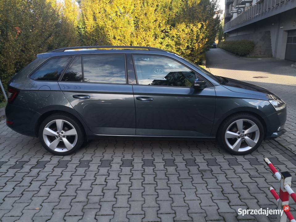 Skoda Fabia 10 TSI Style Szklany dach Serwis Aso lakier metallic Kraków sprzedam