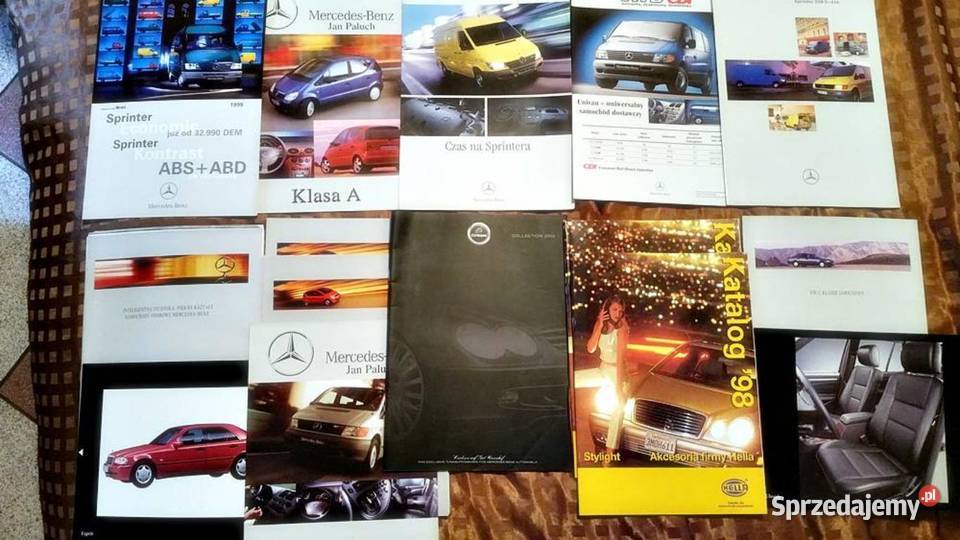 KSIĄŻKI INSTRUKCJE SAMOCHODOWE2cz Koszalin sprzedam