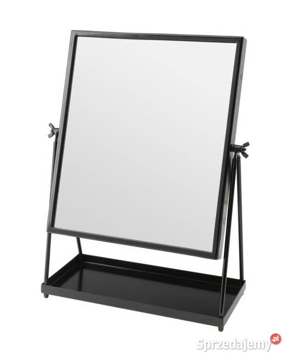 Lustro stołowe toaletka Ikea czarne stojące Warszawa