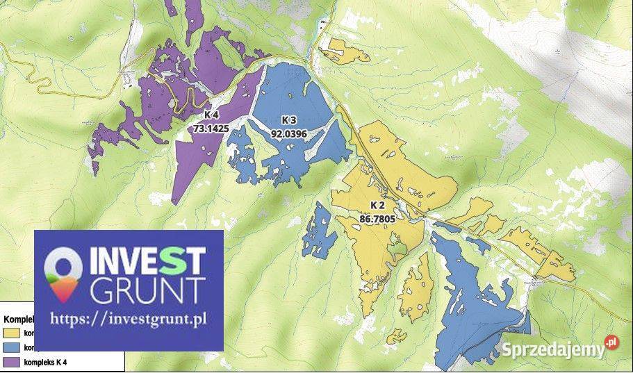 35732 ha przetarg na dzierżawę gruntów rolnych 3573200m2 Wetlina