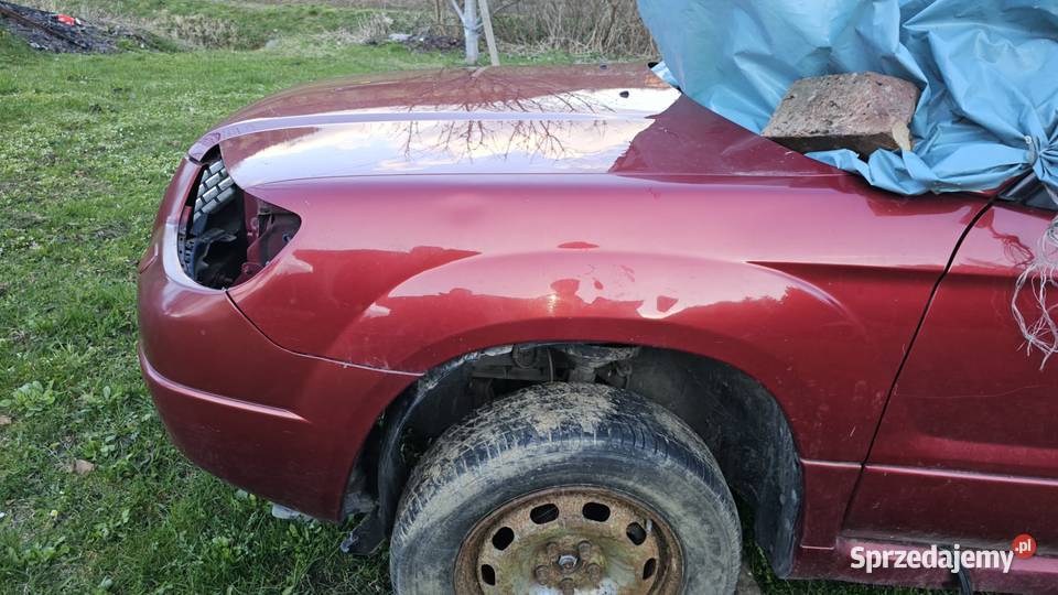 Maska zderzak lusterka i błotniki Forester 2 Kuźmina