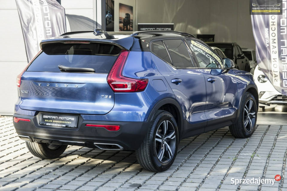Volvo XC 40 R Design Blisy LEDY Harman Kardon podgrzewane fotele pomorskie Dębogórze
