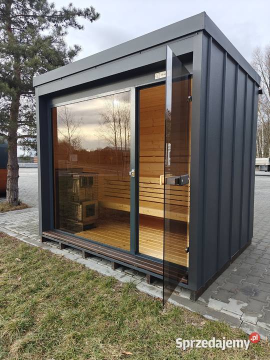 Sauna ogrodowa Rombek 2x2 m