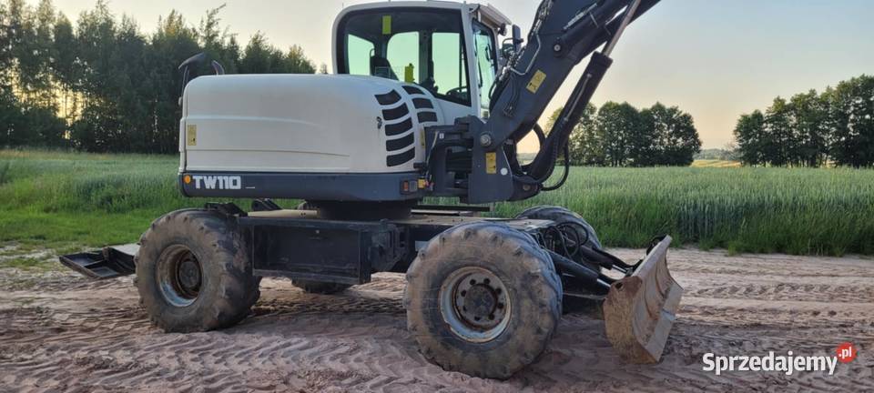 Koparka kołowa Terex TW 110 Motoryzacja Psary-Stara Wieś