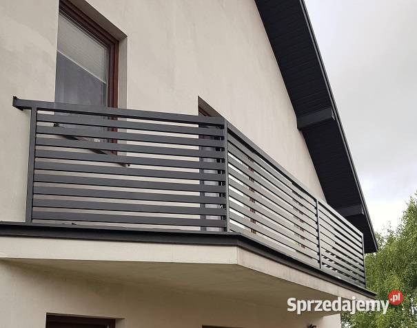 Balustrada balkonowa metalowa stalowa barierka Piotrowiec