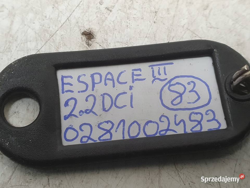 Renault ESPACE III 22 DCI 9602r REGULATOR osobowe