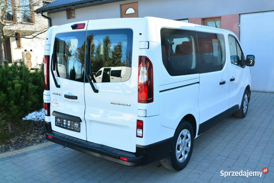 Renault Trafic 9 osobowy brygadówka L1H1 lift biały Trafic Samochody osobowe mazowieckie