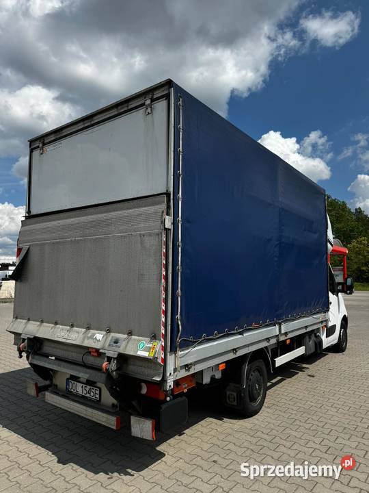 Renault Master 23D 165 9 Europalet z windą 2019r nieuszkodzony Dobroszyce