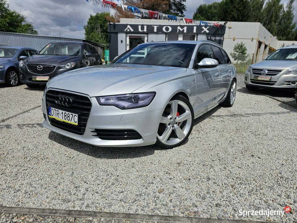 Audi A6 Avant 30 TDI AutomatN RozrządSkóraSLINE immobilizer dolnośląskie Świdnica