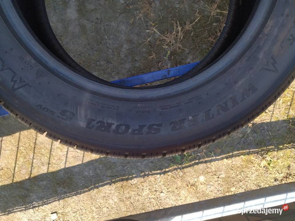 A937 Opony Uzywane Zimowe 2156517 Dunlop Bąków sprzedam