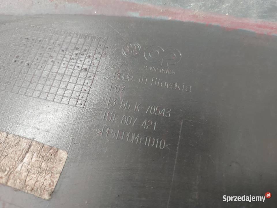 SKODA CITIGO zderzak tył 1ST807421 świętokrzyskie Kielce