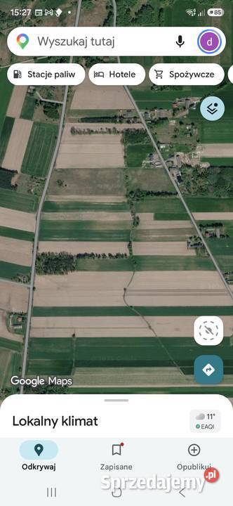 Ziemia rolna pole uprawne działka Widawa