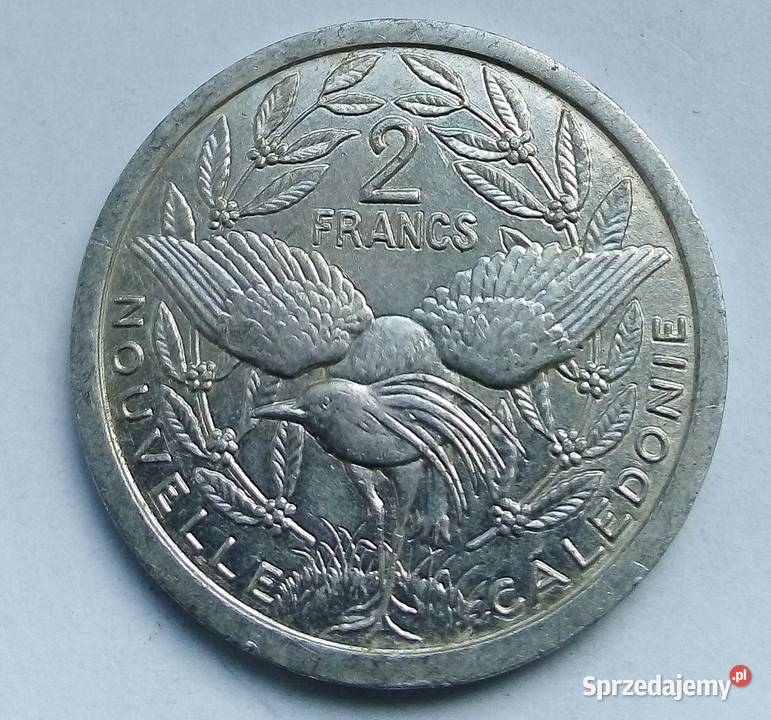 NOWA KALEDONIA2 FRANCS1987 r Legionowo
