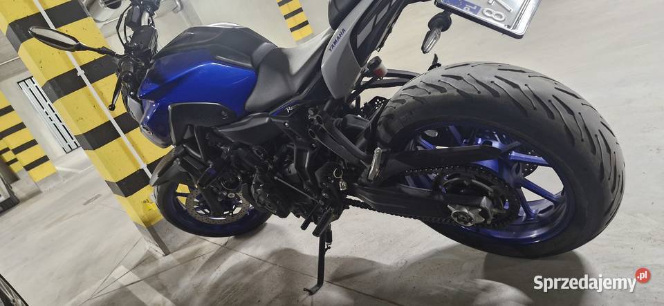 Yamaha MT07 A2 SCPROJEKT zadbany łódzkie Piotrków Trybunalski