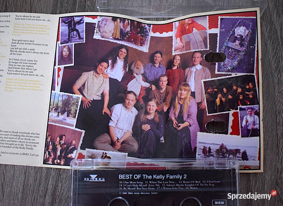 The Kelly Family The Best druga kaseta Kultura i Rozrywka Chełmno