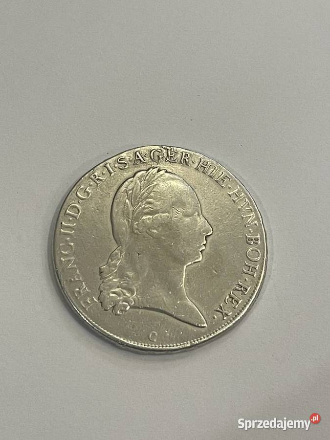 Srebrny Kronentaler 1796 C Franciszek II małopolskie Kraków
