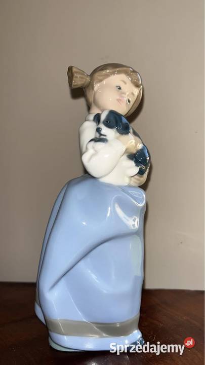 Figurka Daisa 1987 Dziewczyna z pieskiem Hand Gdańsk