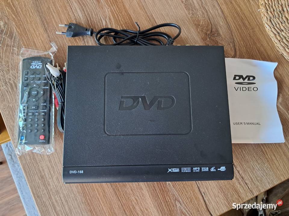 nowy odtwarzacz DVD model 168 Elektronika świętokrzyskie Sandomierz