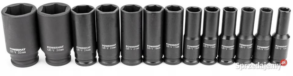 ZESTAW NASADEK UDAROWYCH NASADKI UDAR 13EL Ręczne Dom i Ogród Katowice