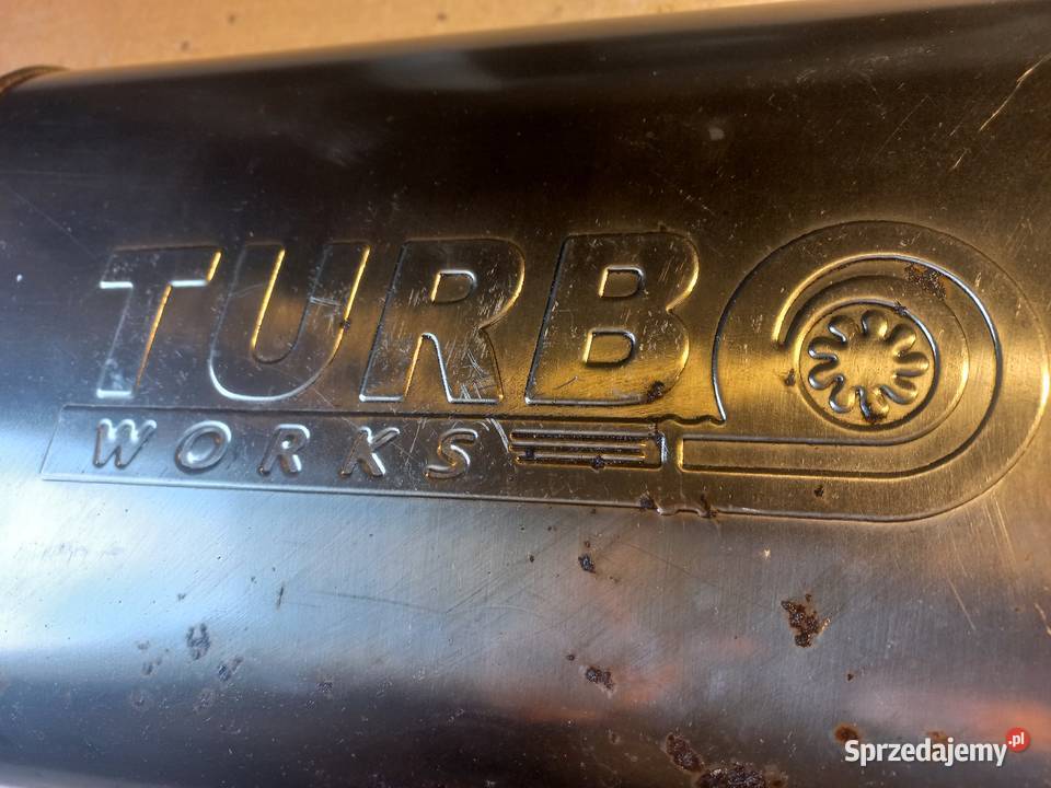 Sportowy wydech turboworks tłumik turbo works osobowe Nysa