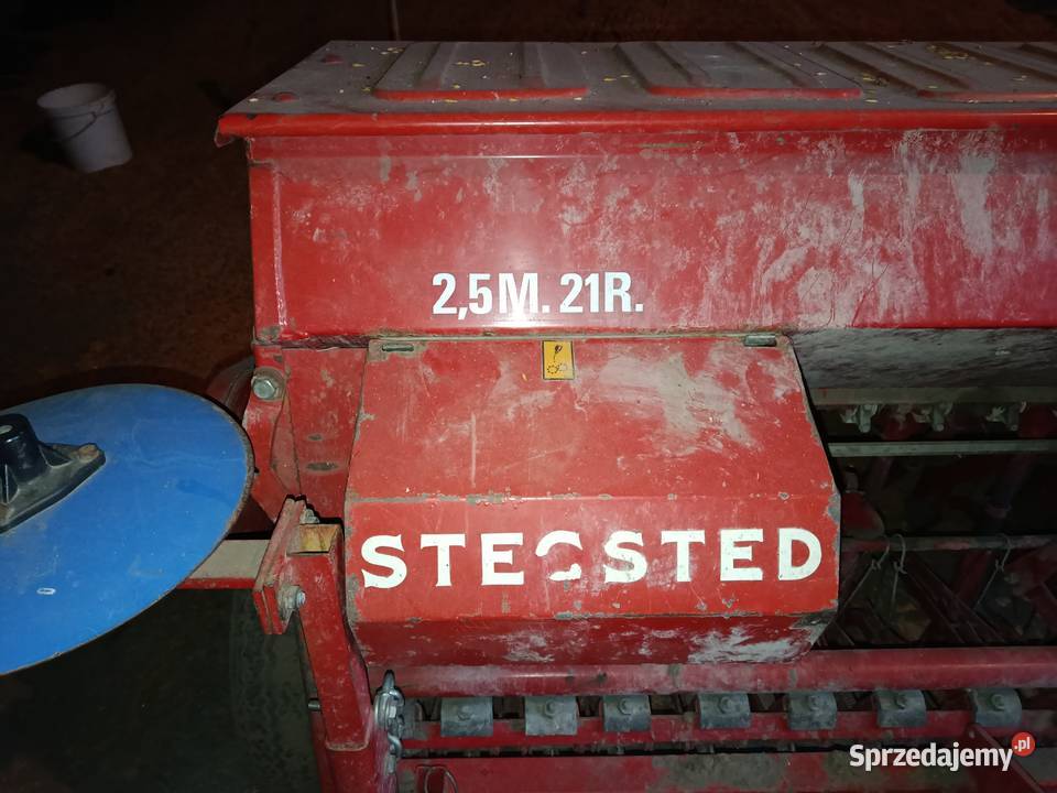 Siewniki zbożowy Stegsted 25 m 21 redlic Siewniki i sadzarki Michów
