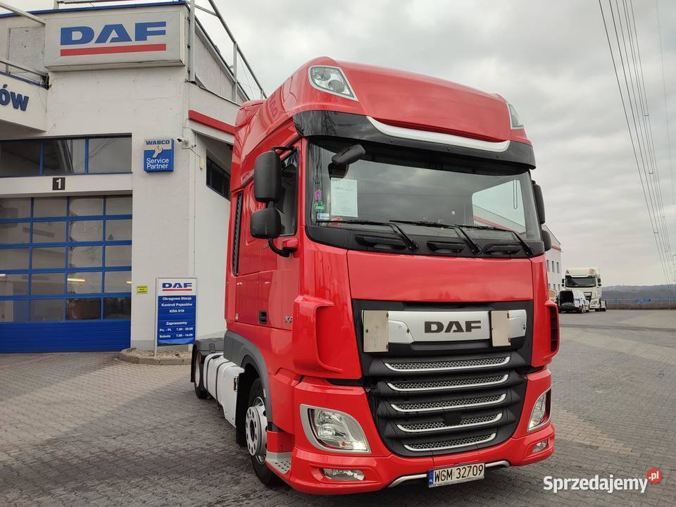 DAF FT 480 XF model liftingu kontrola trakcji Mogilany