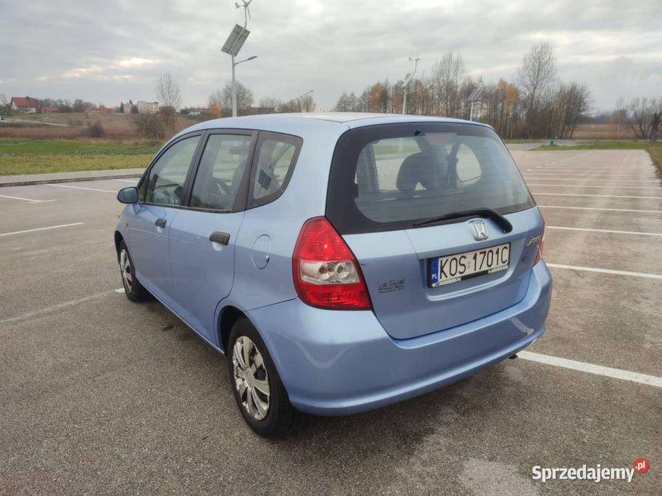 Honda Jazz 14 benzyna 83 2003 Klimatyzacja stan 220000km Wiślica