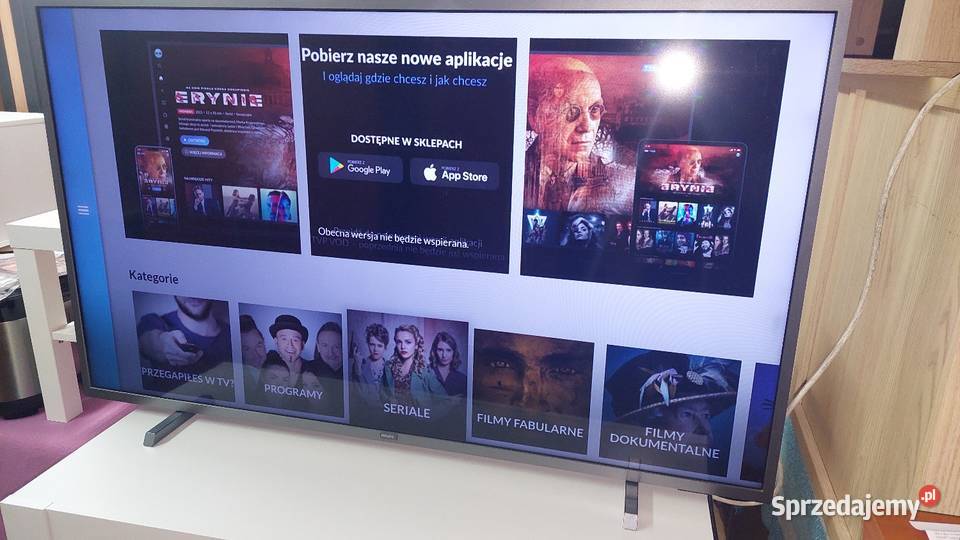 Telewizor Philips 50 smart tv Poznań