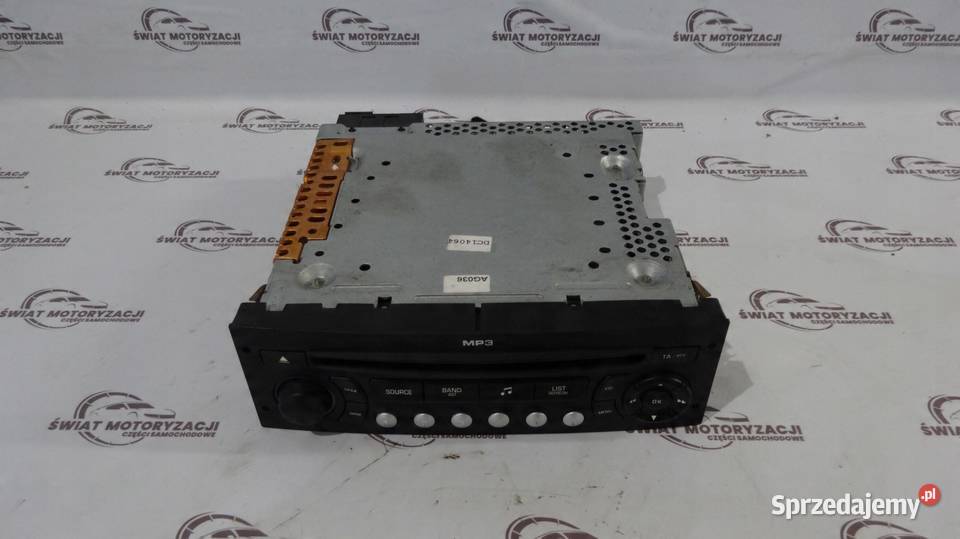 PEUGEOT 207 CC I 07r radio CD 96643699XT00 osobowe sprzedam