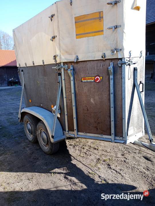 SPRZEDAM PRZYCZEPKE DO PRZEWOZU KONI Olesno