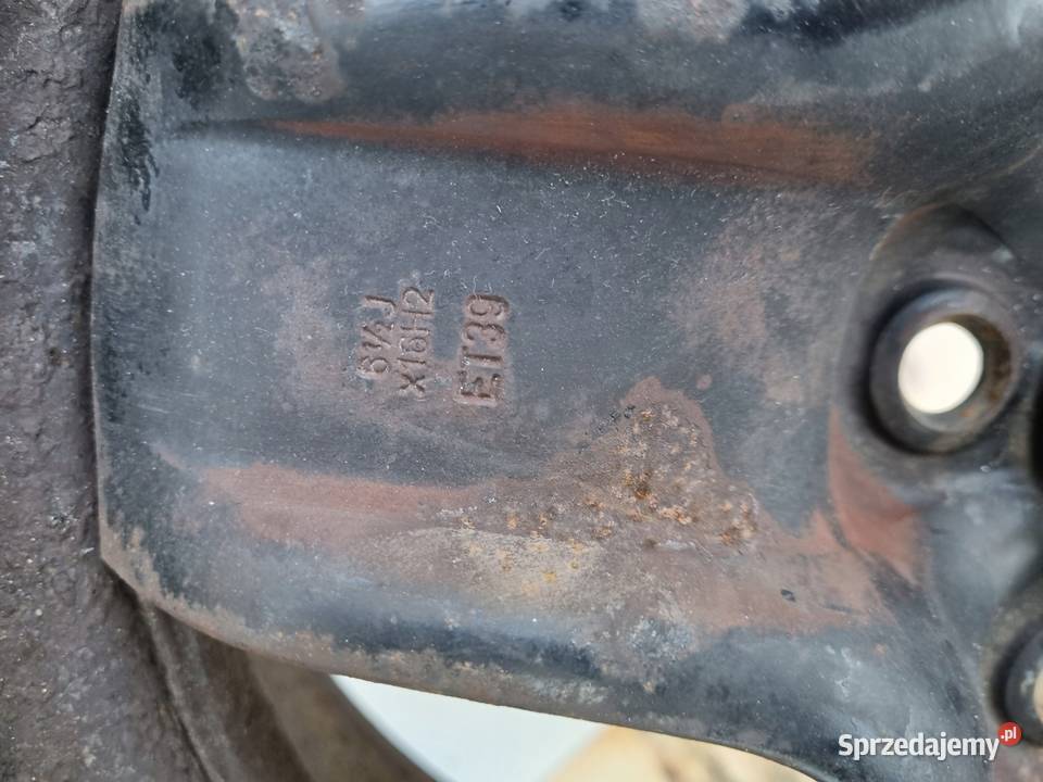 Opel Vectra C KOŁO ZAPASOWE zapas 20555 R16 stalowe Samochodowe Chełm